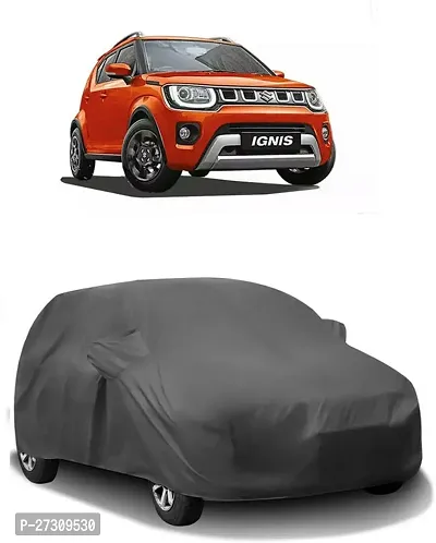 Designer Car Cover With Mirror Pockets For Maruti Suzuki Ignis