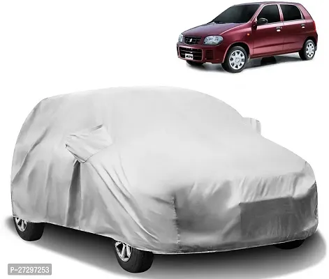 Autoretail Car Cover For Maruti Alto (With Mirror Pockets) (Silver)