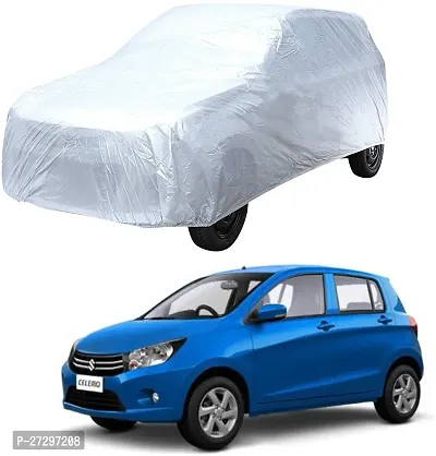 Autoretail Car Cover For Maruti Suzuki Celerio (Without Mirror Pockets) (Silver)