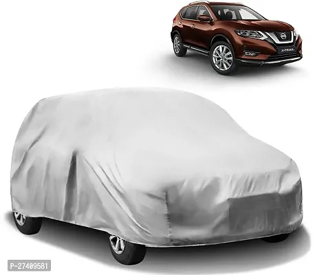 Stylish Car Cover For Nissan X-Trail - Without Mirror Pockets - Silver