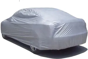 Classic Car Cover For Hyundai Fluidic Verna ,Without Mirror Pockets ,Silver-thumb2