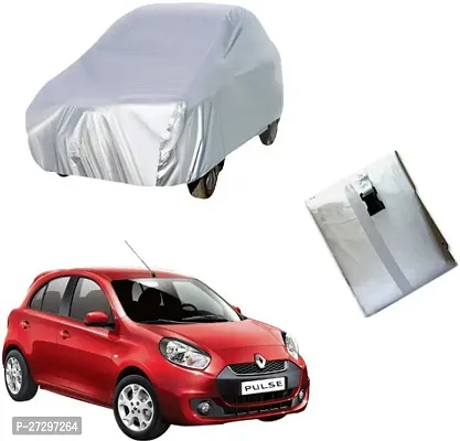 Autoretail Car Cover For Renault Pulse (Without Mirror Pockets) (Silver)