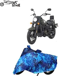 Stylish Waterproof Two Wheeler Cover For Universal For Bike Blue-thumb1