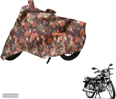 Two Wheeler Cover For Hero (Splendor I Smart, Multicolor)