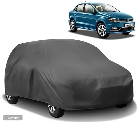 Classic Car Cover For Volkswagen Ameo ,Without Mirror Pockets ,Grey