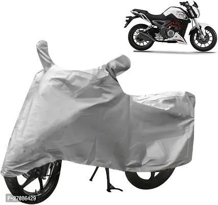 Fancy Two Wheeler Cover For Dsk Benelli Tnt 25 Silver-thumb0