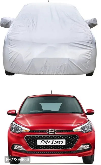 Hms Car Cover For Tata Indigo Cs (Without Mirror Pockets) (Silver, For 2008, 2009, 2006, 2007, 2013, 2005, 2014, 2015, 2012, 2011, 2010, 2016, 2017 Models)-thumb0