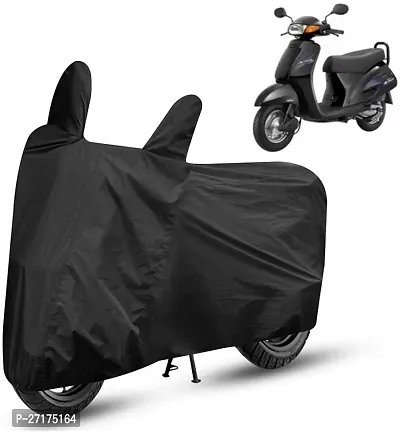 Autoretail Waterproof Two Wheeler Cover For Honda (Activa, Black)-thumb0