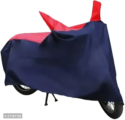 Designer Two Wheeler Cover For Suzuki-Gixxer Sf, Red, Blue-thumb2