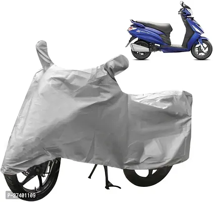 Autoretail Two Wheeler Cover For Hero (Maestro, Silver)-thumb0