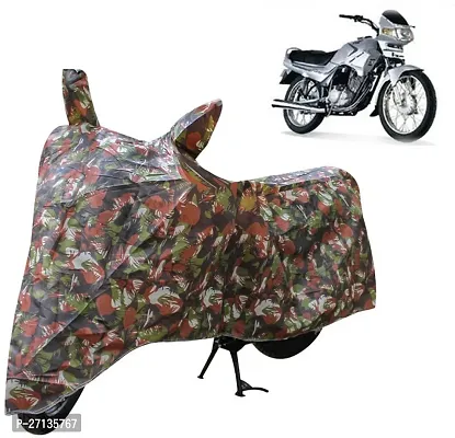 Two Wheeler Cover For Tvs (Fiero F2, Multicolor)-thumb0