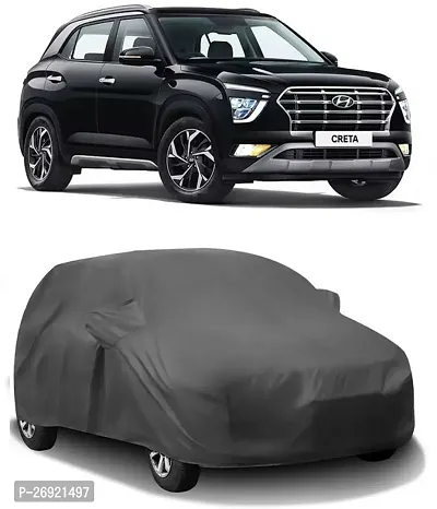 Classic Car Cover For Hyundai Creta 2020 with Mirror Pockets