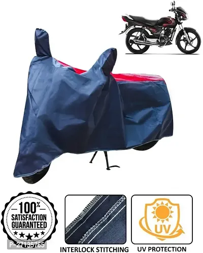 Two Wheeler Cover For Suzuki (Zeus, Multicolor)-thumb0