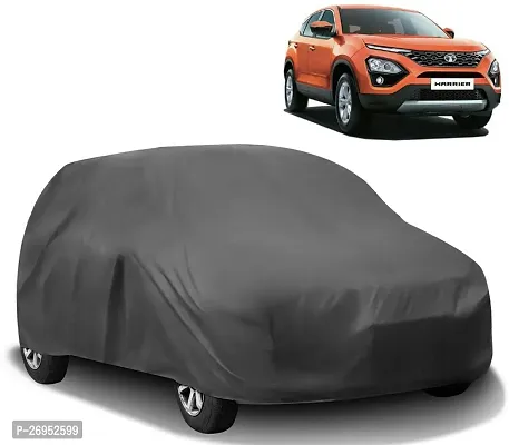 Autoretail Car Cover For Tata Harrier (Without Mirror Pockets) (Grey)