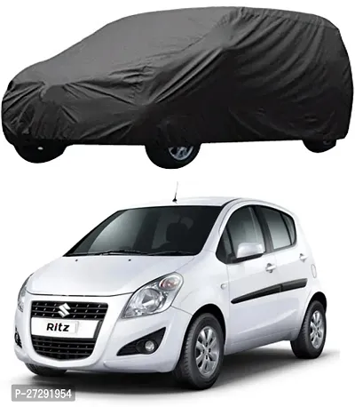 Classic Car Cover For Maruti Suzuki Ritz ,Without Mirror Pockets ,Grey