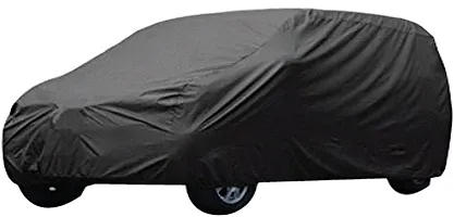 Classic Car Cover For Maruti Suzuki Wagonr ,Without Mirror Pockets ,Grey-thumb1