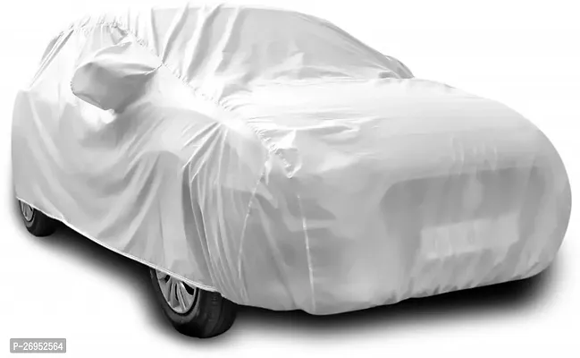 Autoreatil Car Cover For Kia Sonet (Without Mirror Pockets) (Silver, For 2018, 2019, 2020, 2021, 2022 Models)-thumb3