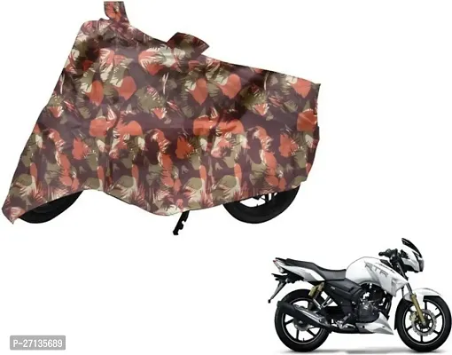 Two Wheeler Cover For Tvs (Apache Rtr 180, Multicolor)