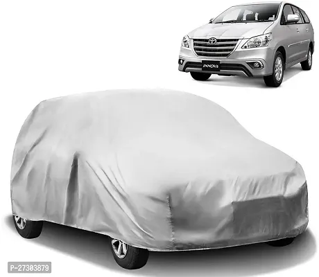 Hms Car Cover For Toyota Innova (Without Mirror Pockets) (Silver)