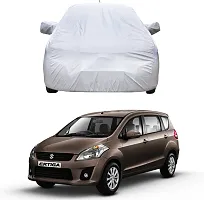 Hms Car Cover For Maruti Suzuki Ertiga (With Mirror Pockets) (Silver, For 2014, 2015, 2016, 2017 Models)-thumb1