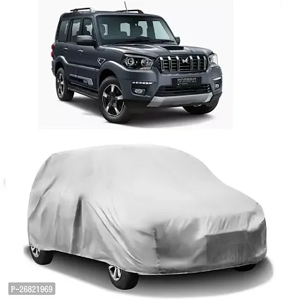 Car Cover For Mahindra Scorpio Without Mirror Pockets