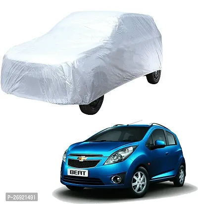 Classic Car Cover For Chevrolet Beat Without Mirror Pockets-thumb0