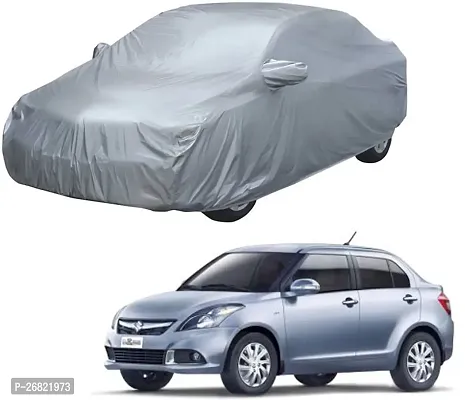 Car Cover For Maruti Suzuki Swift Dzire With Mirror Pockets-thumb0