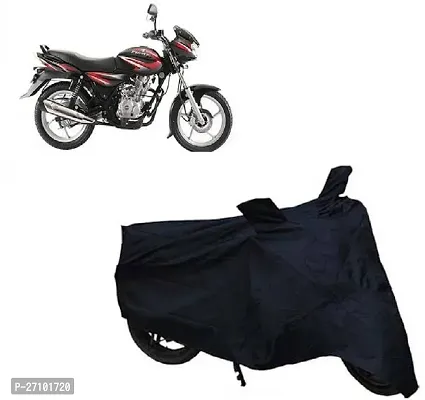 Designer Two Wheeler Cover For Bajaj-Discover 125 Dts-I, Blue