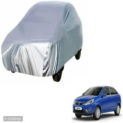 Autoretail Car Cover For Tata Zest (Without Mirror Pockets) (Silver)