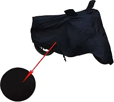 Autoretail Two Wheeler Cover For Suzuki (Access, Black)-thumb2