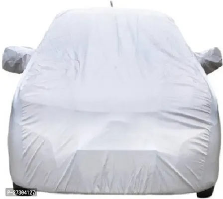 Hms Car Cover For Maruti Suzuki Ritz (With Mirror Pockets) (Silver)-thumb2