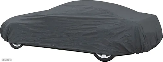 Hms Car Cover For Fiat Palio (Without Mirror Pockets) (Grey, For 2008, 2009, 2006, 2007, 2013, 2005, 2014, 2015, 2012, 2011, 2010, 2016, 2017 Models)-thumb2