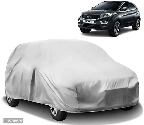 Designer Car Cover Without Mirror Pockets For Tata Nexon