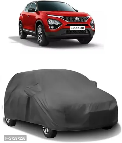 Autoretail Car Cover For Tata Harrier (With Mirror Pockets) (Grey)