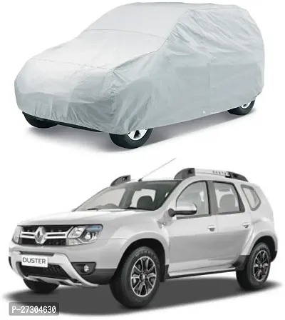 Hms Car Cover For Toyota Etios (With Mirror Pockets) (Silver)-thumb2