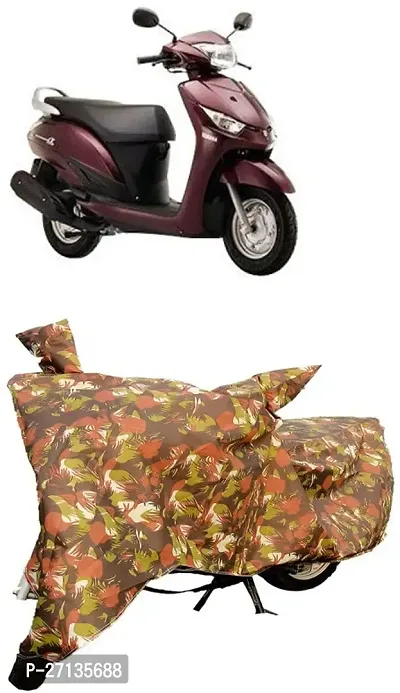 Two Wheeler Cover For Yamaha (Alpha, Multicolor)