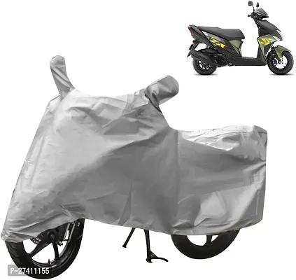 Autoretail Waterproof Two Wheeler Cover for Yamaha Ray ZR Silver