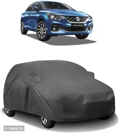 Designer Car Cover With Mirror Pockets For Maruti Suzuki Baleno-thumb0