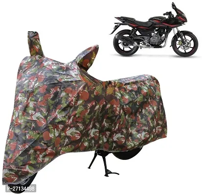 Stylish Two Wheeler Cover For Bajaj Pulsar 220F-thumb0