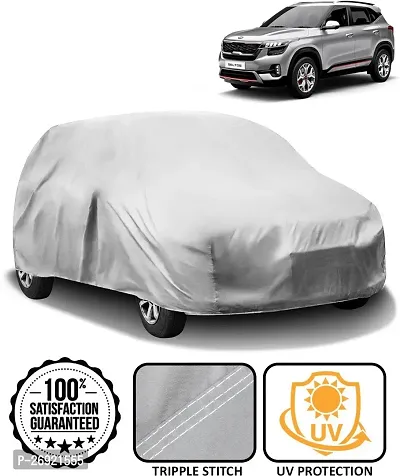 Classic Car Cover For Kia SELTOS Without Mirror Pockets-thumb0