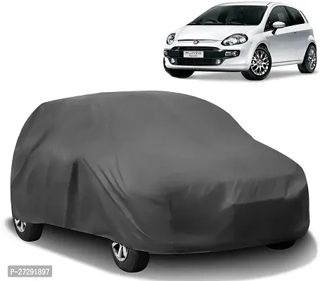 Classic Car Cover For Fiat Punto ,Without Mirror Pockets ,Grey-thumb0