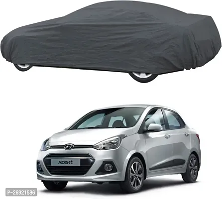 Classic Car Cover For Hyundai Xcent Without Mirror Pockets-thumb0