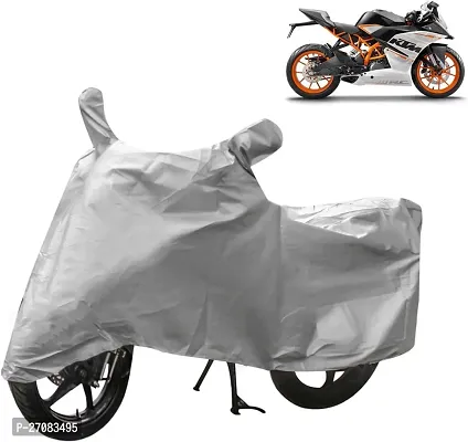 Autoretail Two Wheeler Cover For Ktm ,Rc 390, Silver