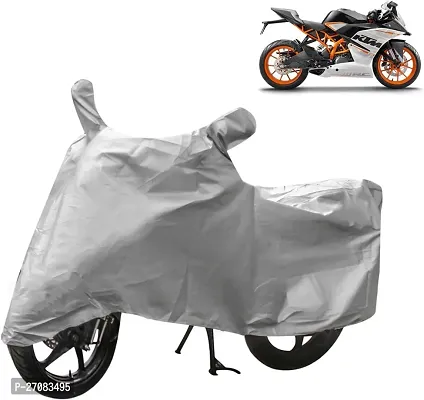 Autoretail Two Wheeler Cover For Ktm ,Rc 390, Silver-thumb0