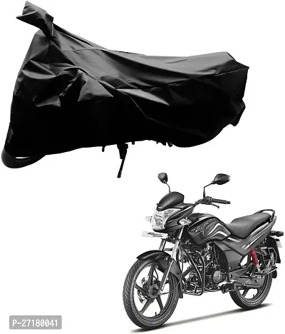 Water-resistant Two Wheeler Bike Cover For Hero Passion Xpro Black-thumb0
