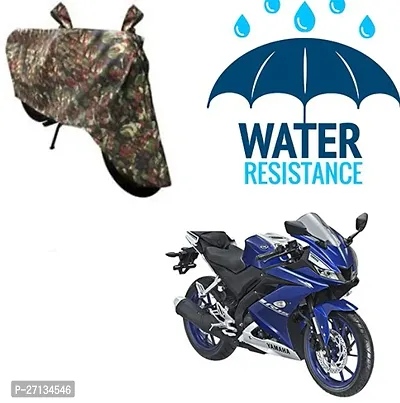 Stylish Waterproof Two Wheeler Cover For Yamaha R15-thumb0