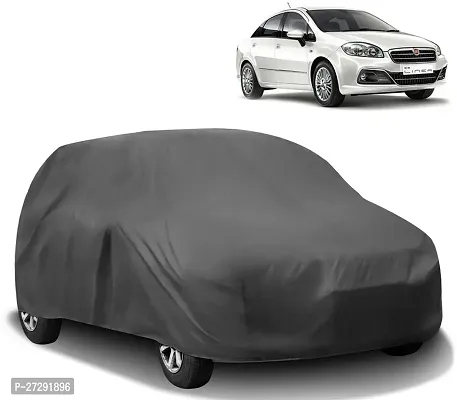 Classic Car Cover For Fiat Linea ,Without Mirror Pockets ,Grey