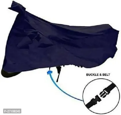 Water Repellent Two Wheeler Cover for Bajaj Pulsar 160 NS DTS-i Blue-thumb5