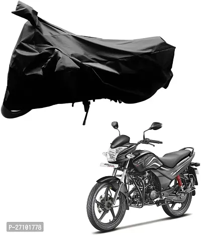 Designer Two Wheeler Cover For Hero-Passion Xpro, Black