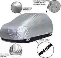 Autoretail Car Cover For Honda City (Without Mirror Pockets) (Silver)-thumb3